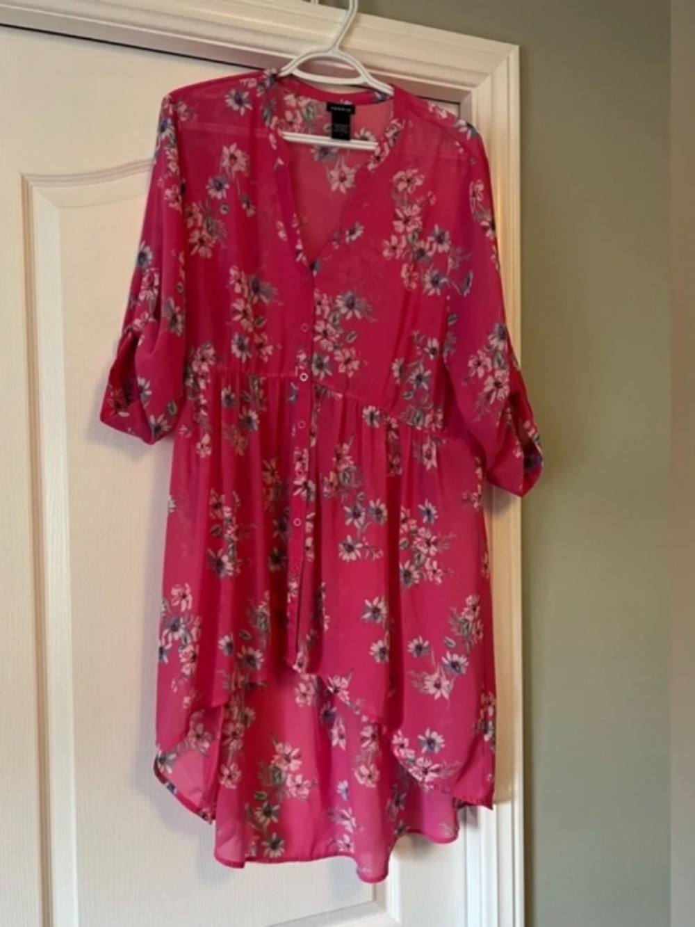 Torrid Barbie Pink Tunic size 1XL